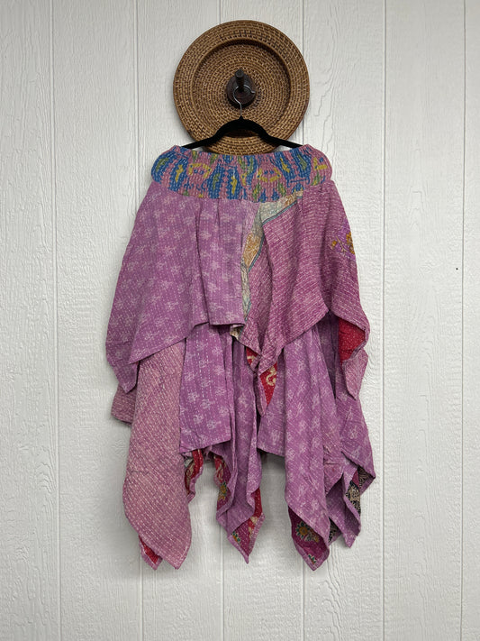 Pareo Kantha Pixie Skirt 0426 018