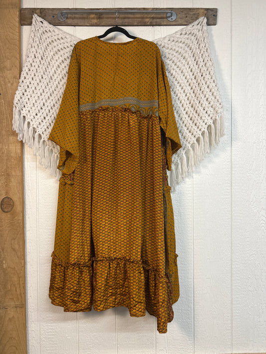 Rasgulla Sari Rhiannon Kimono 0826 093