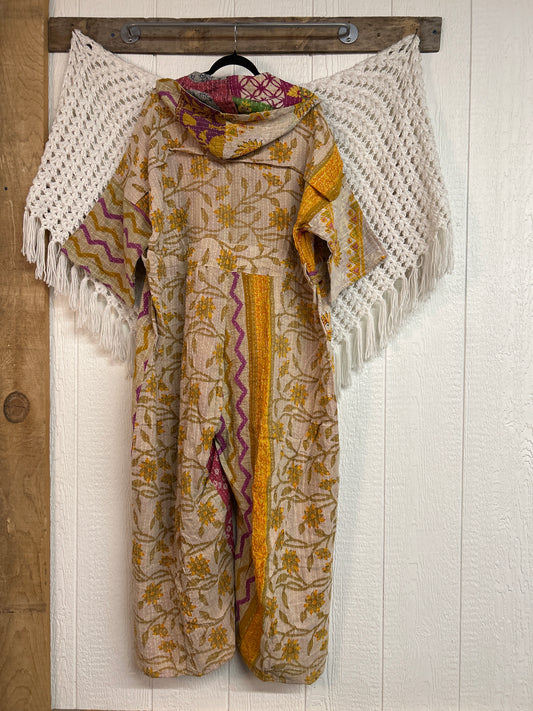 Kantha Zen Hoodie Jumpsuit 0925 192
