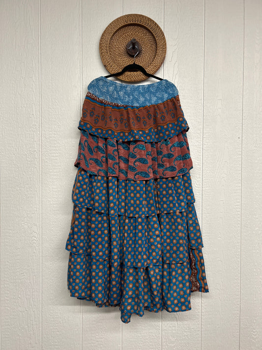 Rasgulla Sari Venus Ruffle Maxi 1125 167