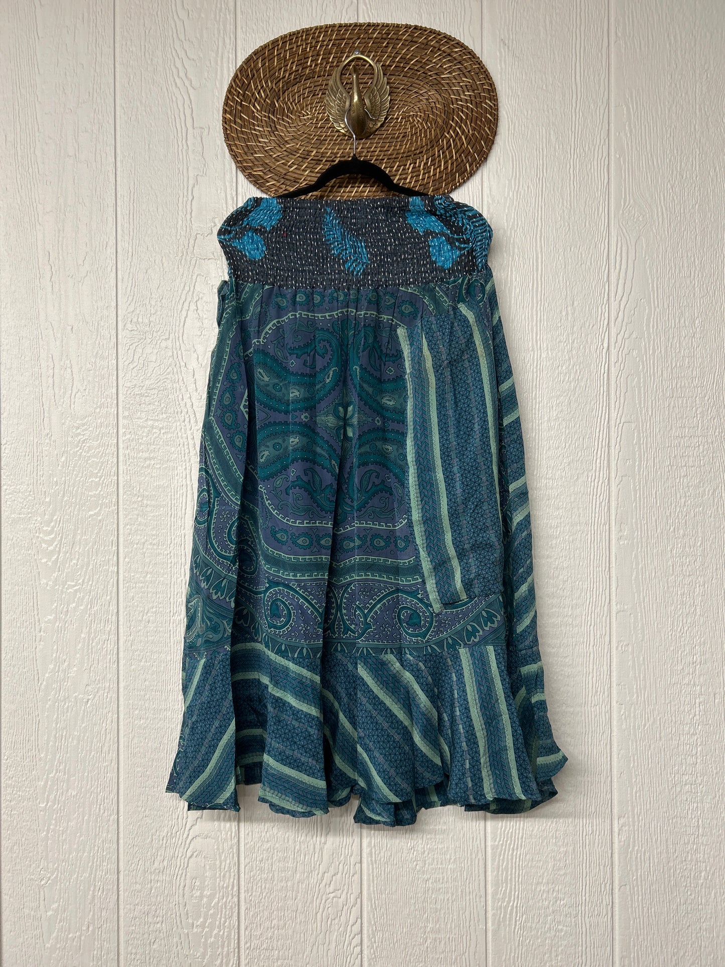 Crepe Sari Inner Peace Wrap Skirt 0626 172