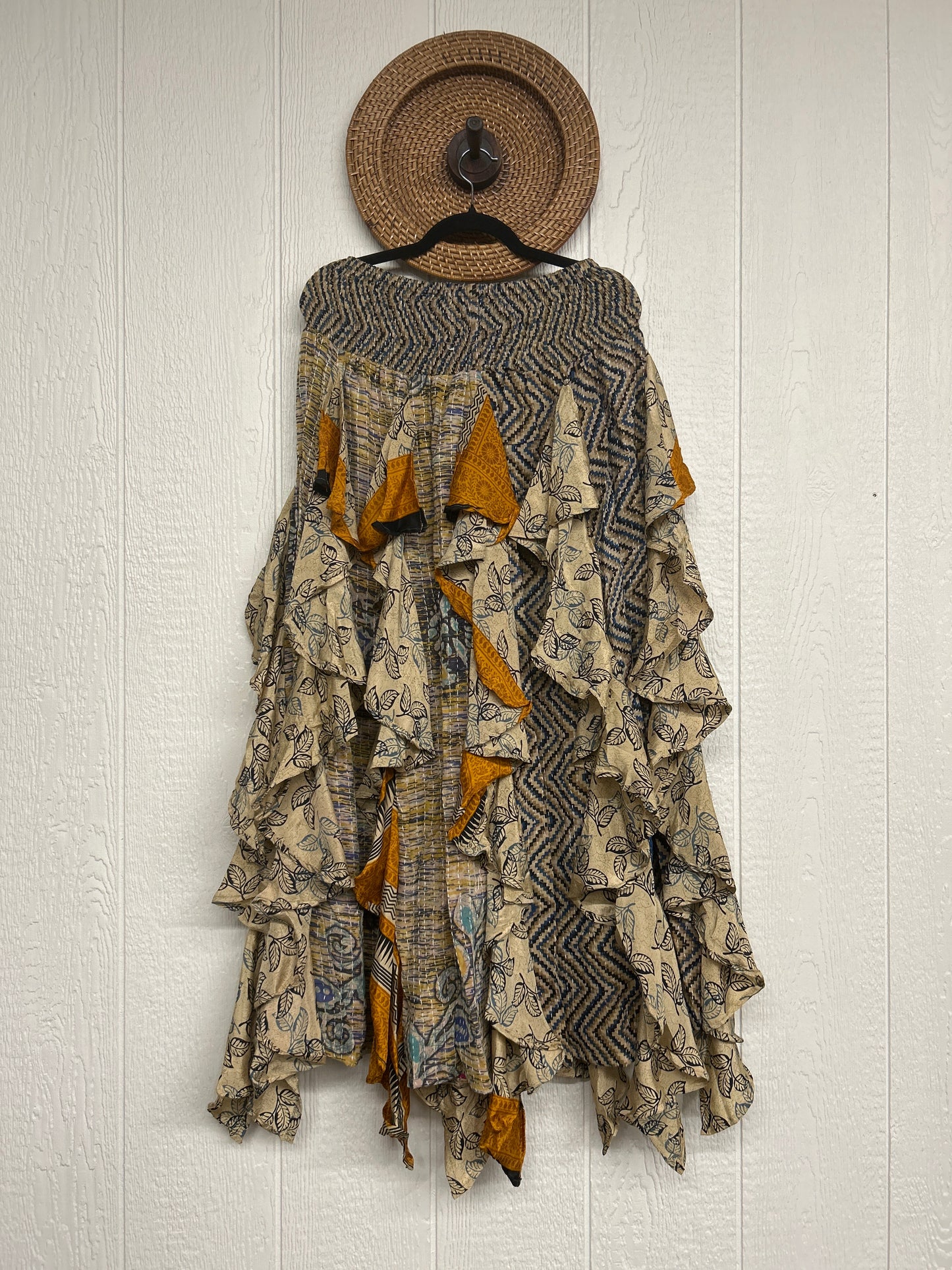 Pareo Kantha Willow Maxi Skirt 0826 205
