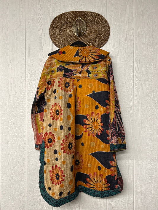 Fine Kantha Drifter Coat 1026 082