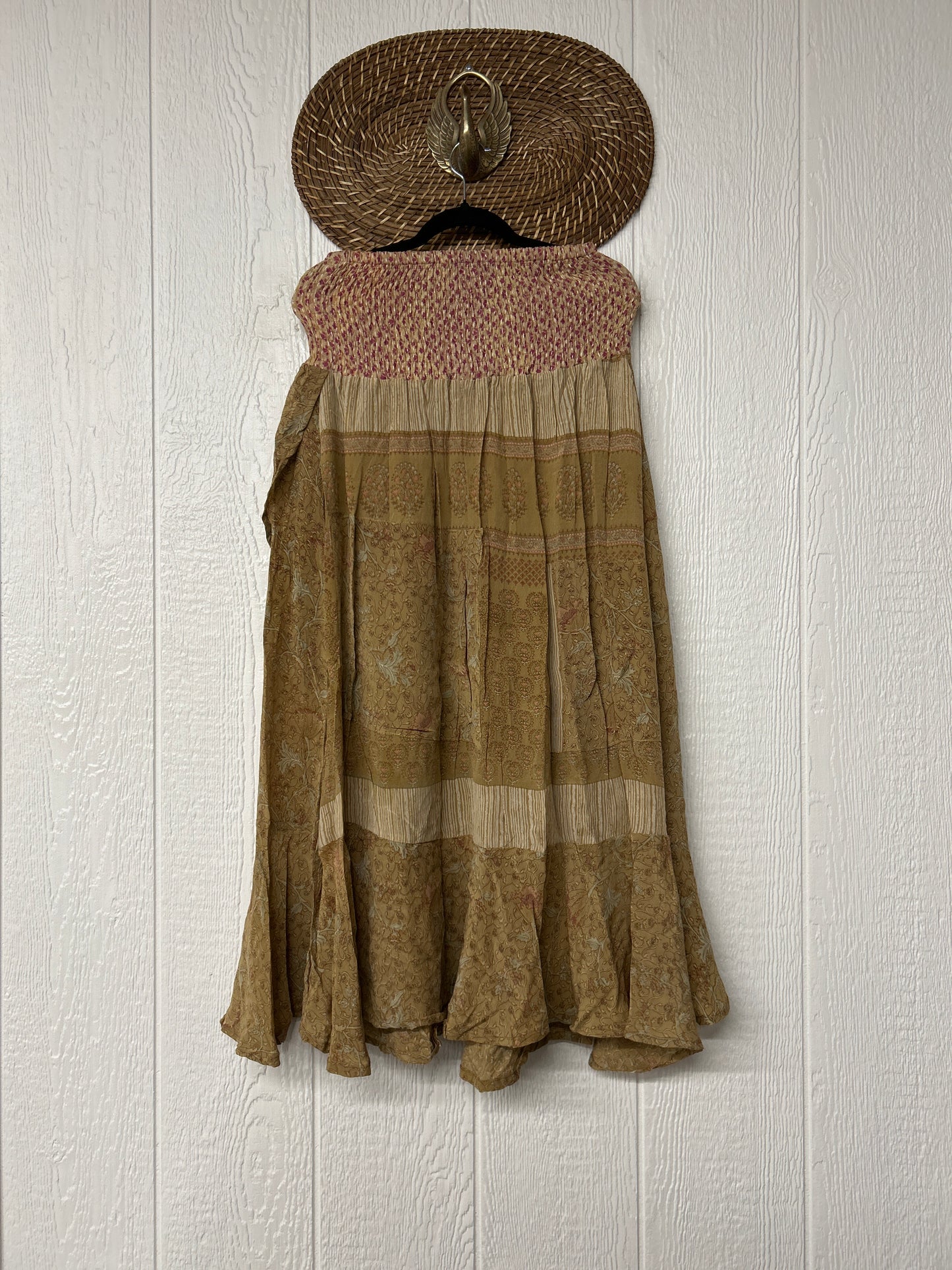 Crepe Sari Inner Peace Wrap Skirt 0626 225