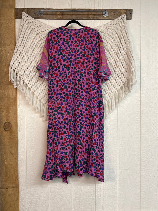 Summer Flourish Wrap Dress 0725 047