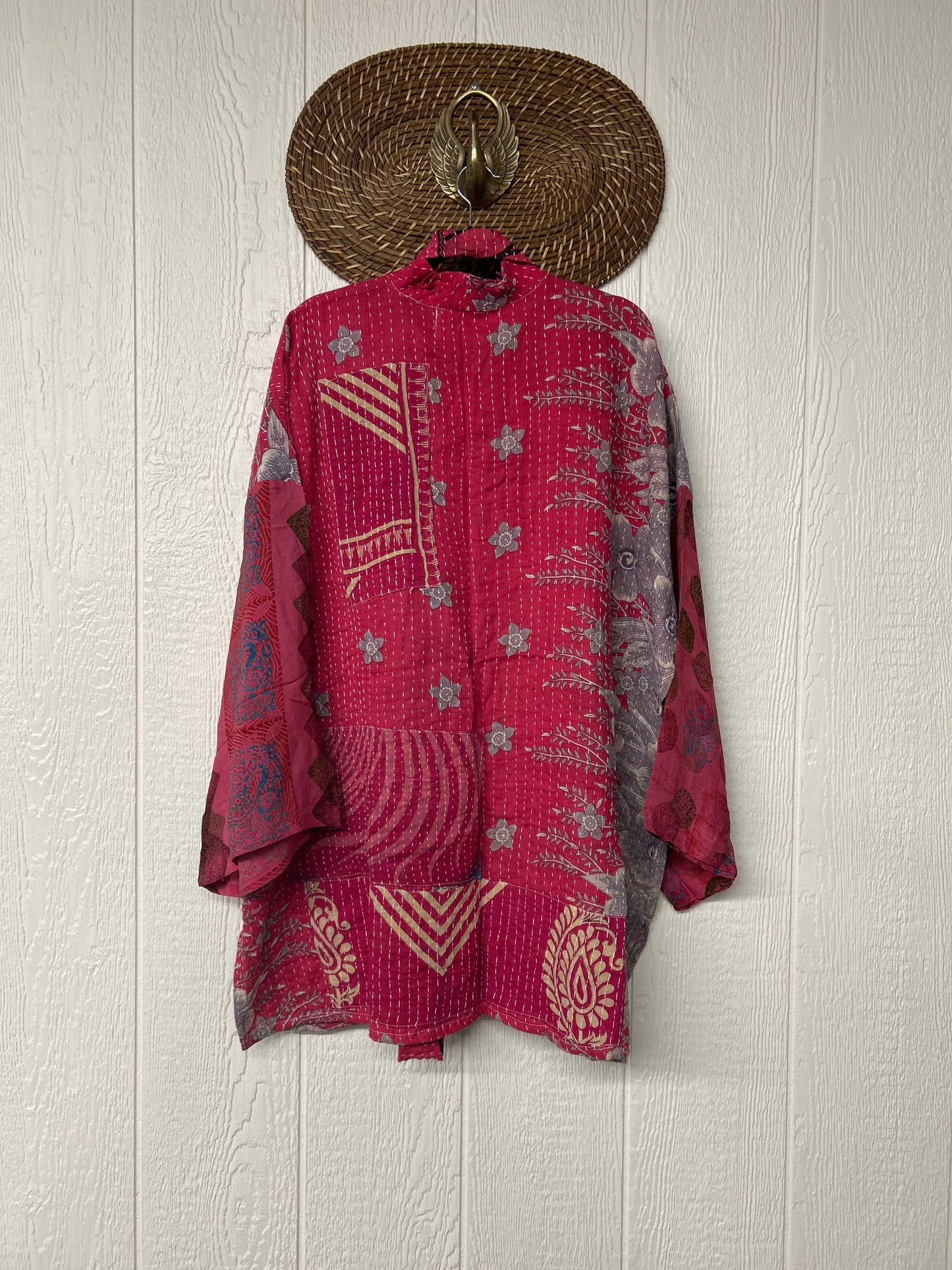 Pareo Kantha Shortie Majestic Kimono 0326 112