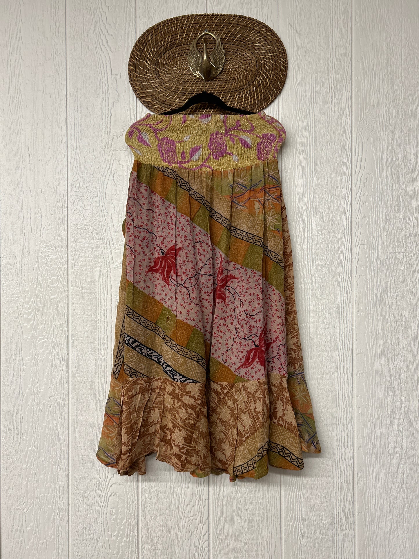 Crepe Sari Inner Peace Wrap Skirt 0626 243