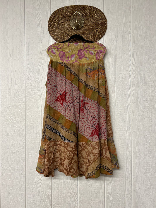Crepe Sari Inner Peace Wrap Skirt 0626 243