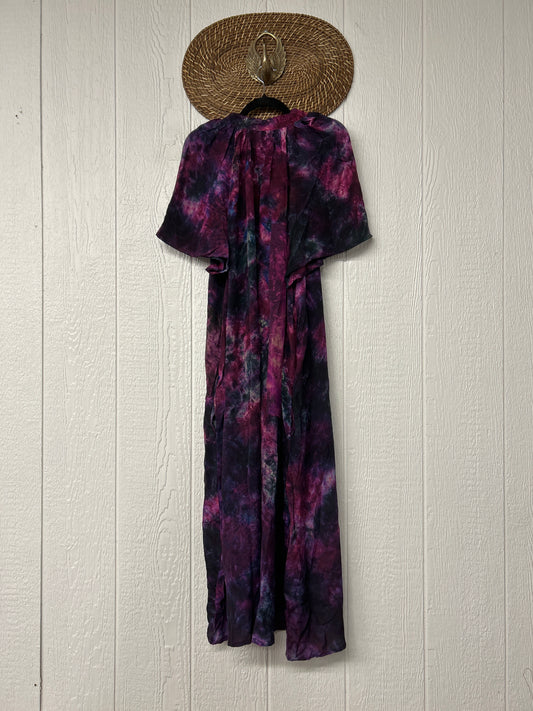 Crepe Sari Summer Woodstock Duster 0626 219