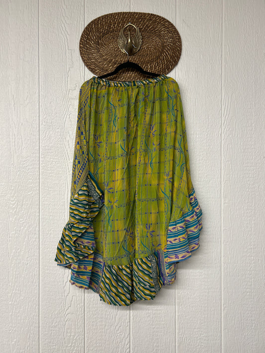 Crepe Wild Rose Skirt 1025 052