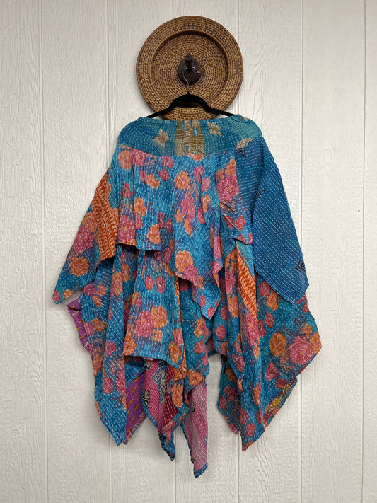 Pareo Kantha Pixie Skirt 0426 019