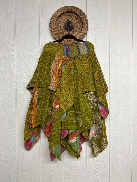 Pareo Kantha Pixie Skirt 0426 069