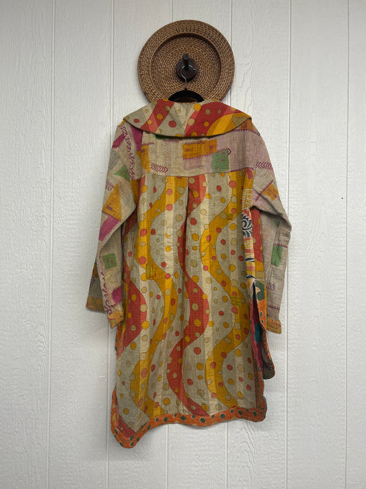 Fine Kantha Drifter Coat 1125 253