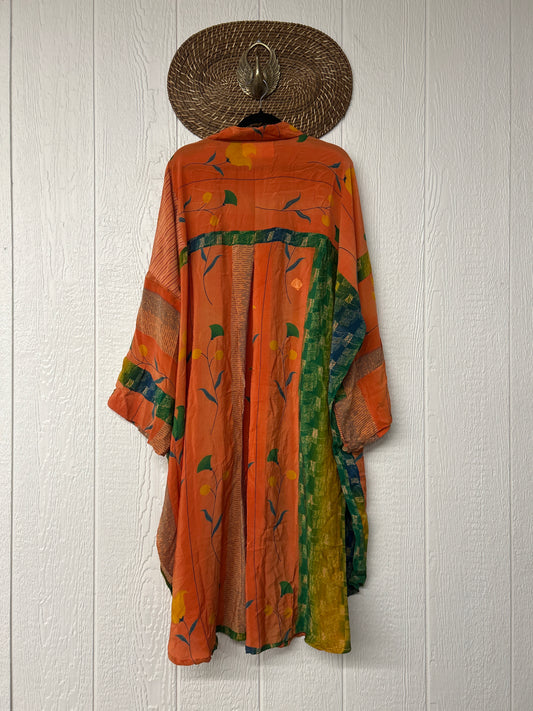 Crepe Sari Free To Be Longsleeve Maxi 0326 021