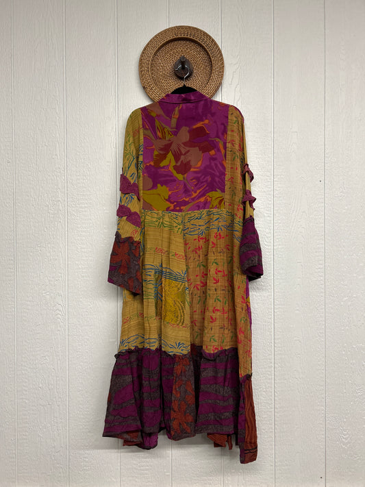 Crepe Sari Rhiannon Duster Dress 0226 174