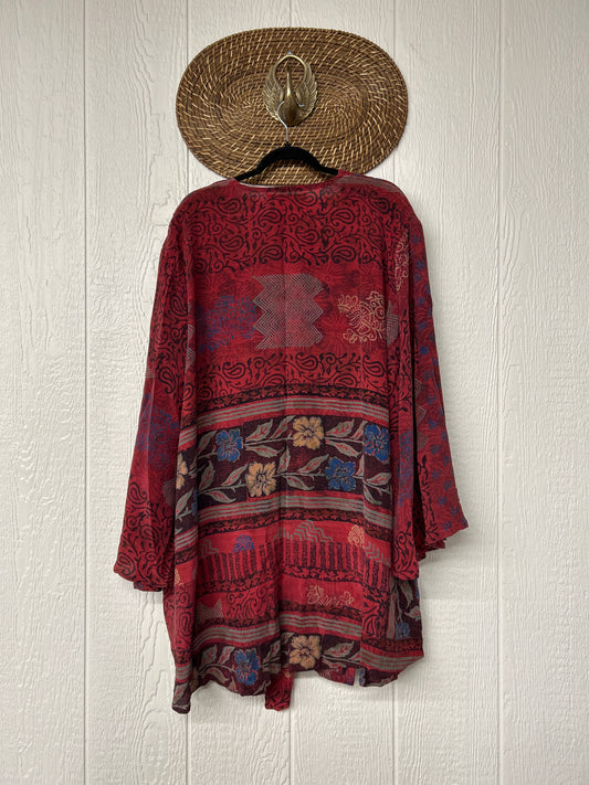 Crepe Sari Shortie Spellbound Kimono 0426 090