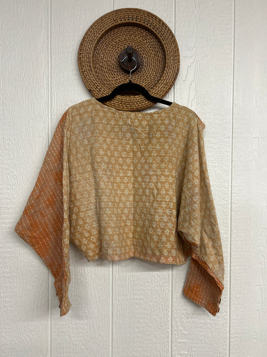 RETAIL Pareo Kantha In Bloom Cropped Pullover 0326 046