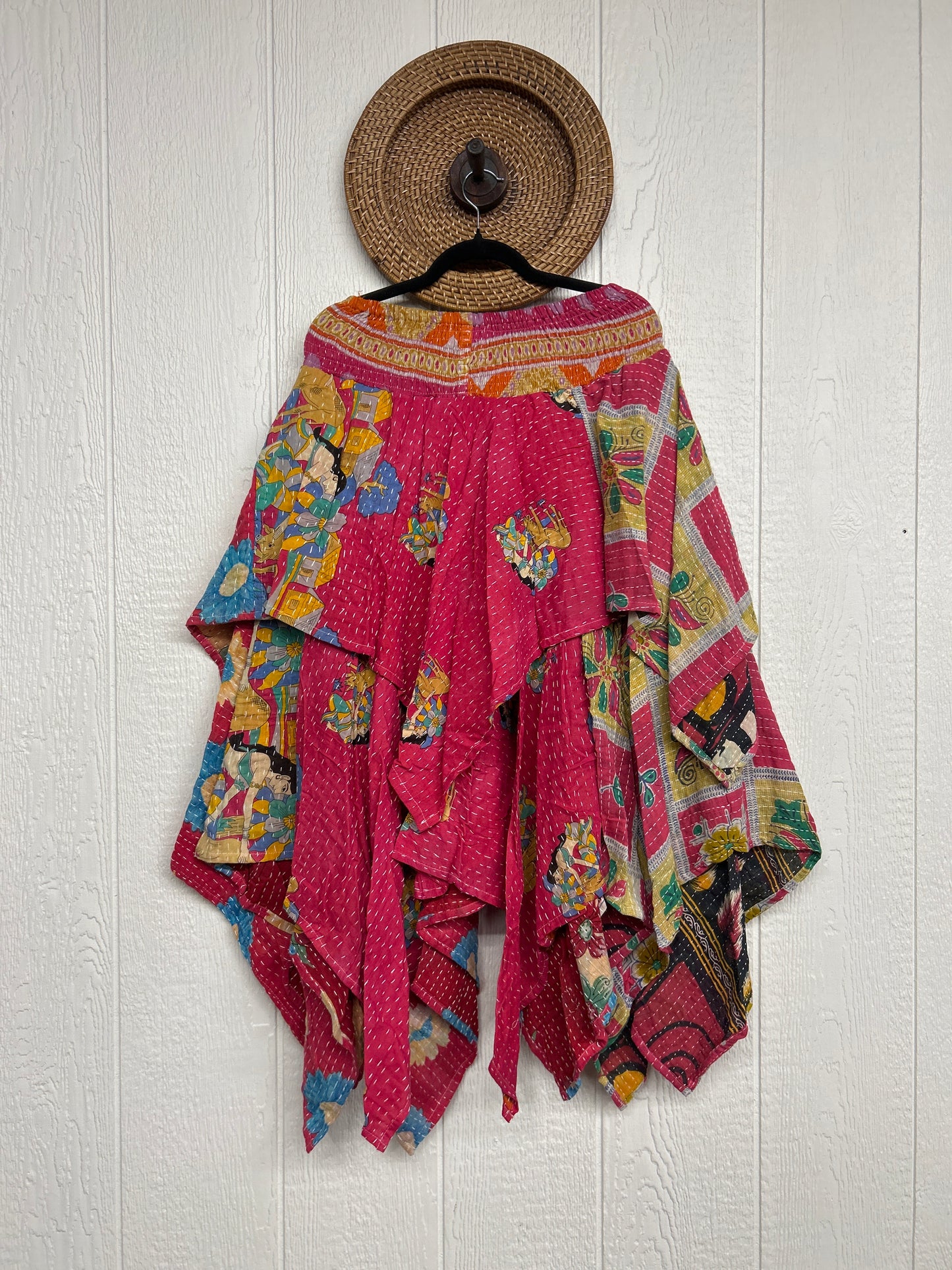 Pareo Kantha Pixie Skirt 0426 046