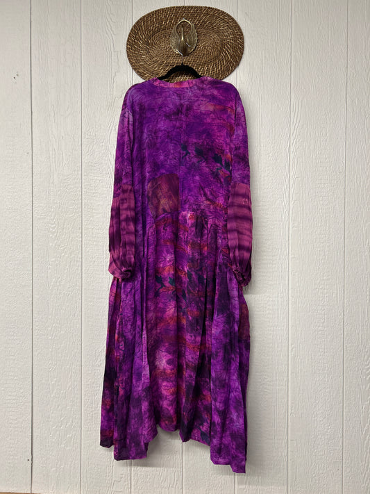 Crepe Sari Evermore Kimono 1026 107