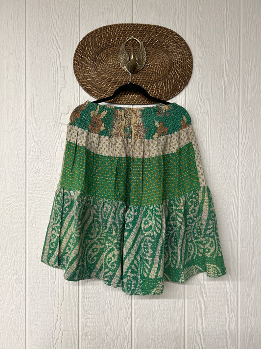 Pareo Kantha Meadow Skirt 0826 230