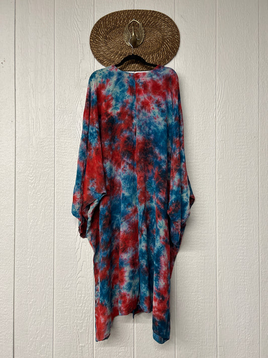 Crepe Sari Gaia Duster Dress 0426 234