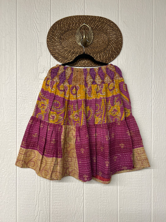 Pareo Kantha Meadow Skirt 0826 129