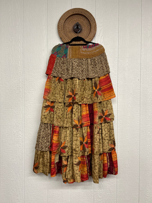 Rasgulla Sari Venus Ruffle Maxi 1125 155