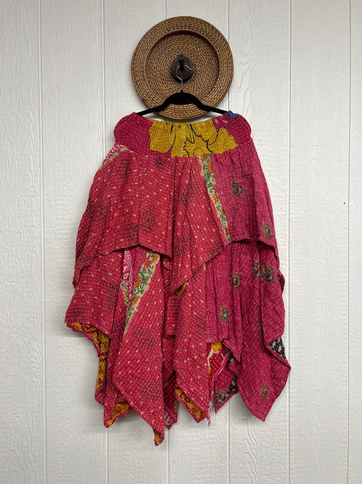 Pareo Kantha Pixie Skirt 0426 136