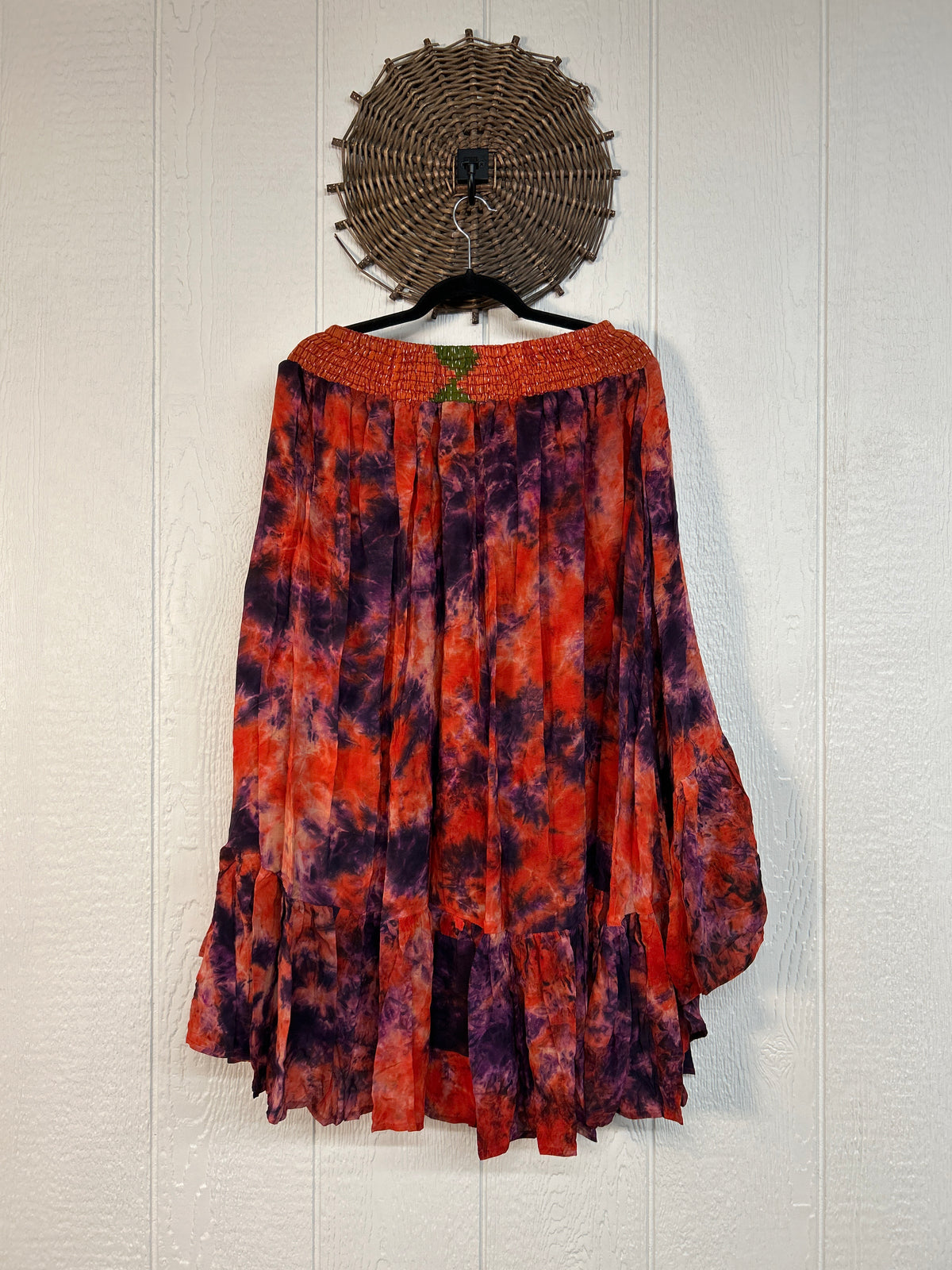 Crepe Sari Dahlia Skirt 1026 152
