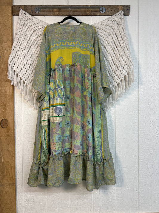 Rasgulla Sari Rhiannon Kimono 0826 094