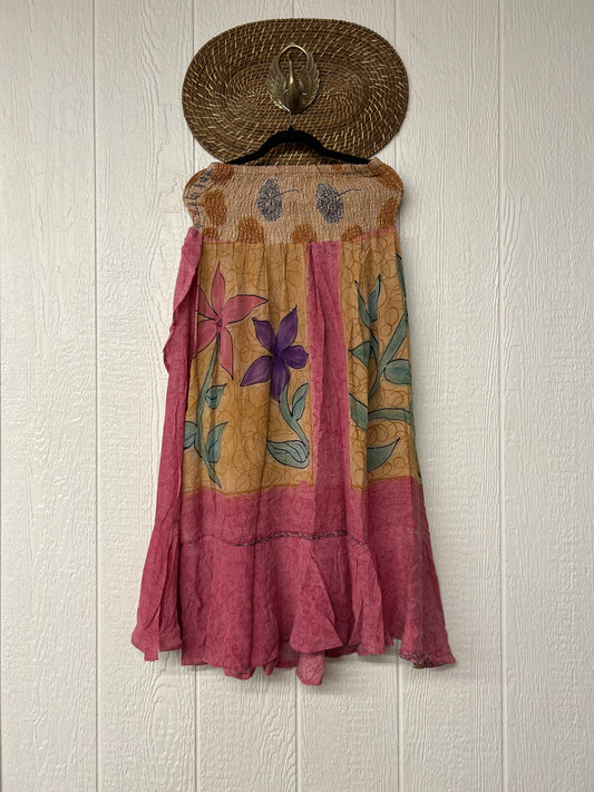 Crepe Sari Inner Peace Wrap Skirt 0626 019