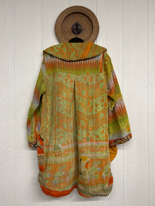 Fine Kantha Drifter Coat 1026 055