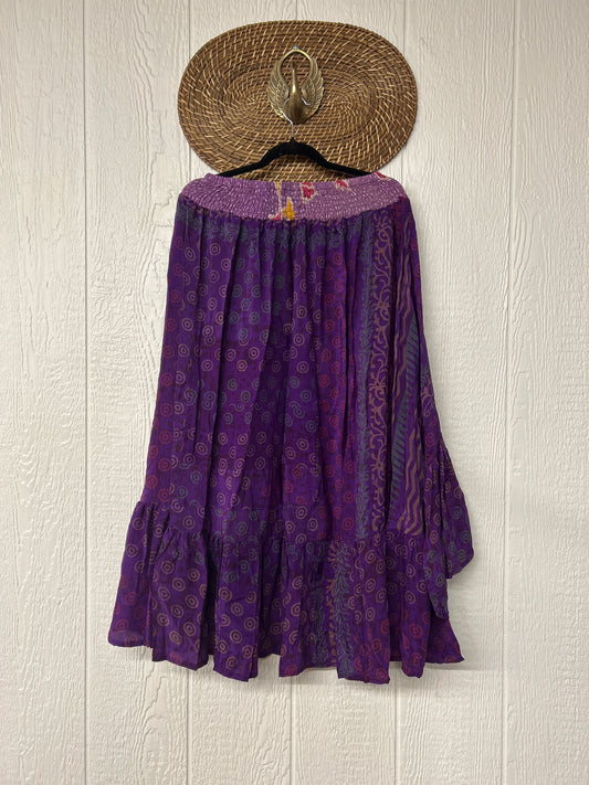 Crepe Sari Dahlia Skirt 1026 119