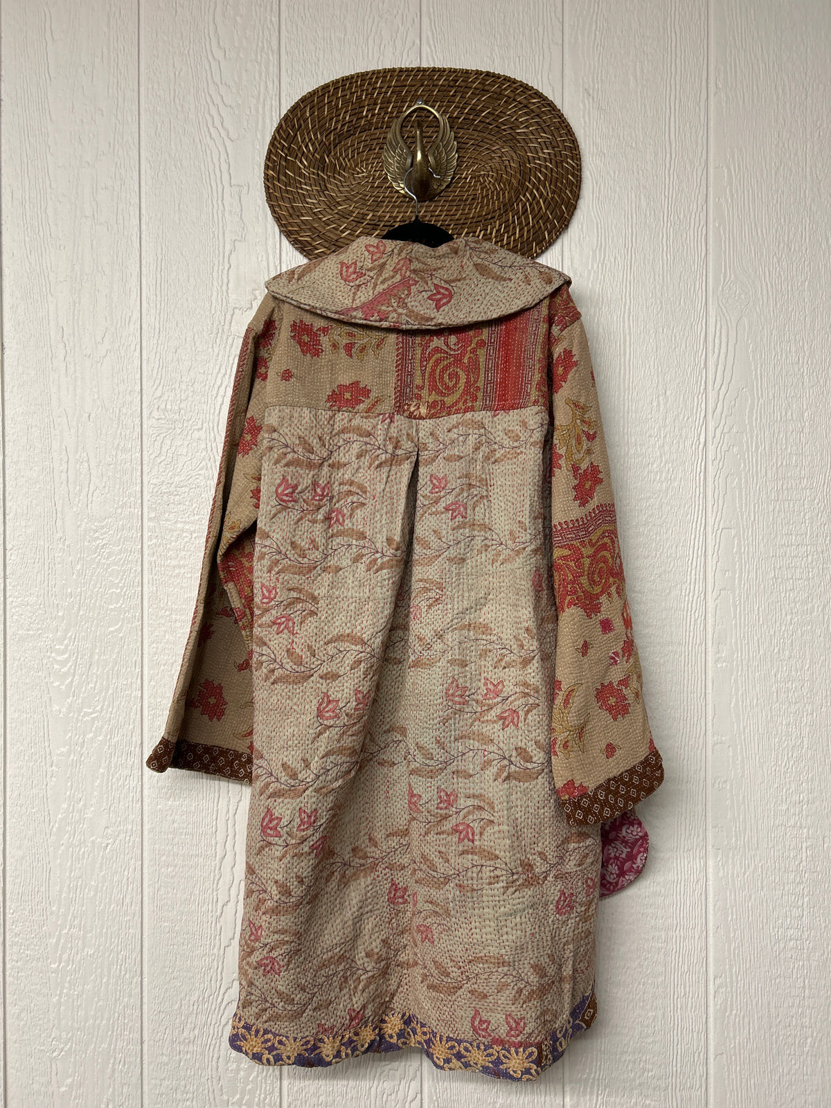 Fine Kantha Drifter Coat 1026 160