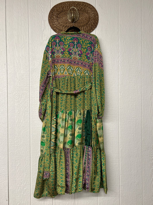 Rasgulla Sari Luminous Maxi Dress 0226 135