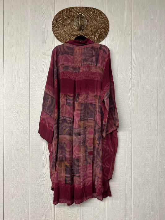 Crepe Sari Free To Be Longsleeve Maxi 0326 042