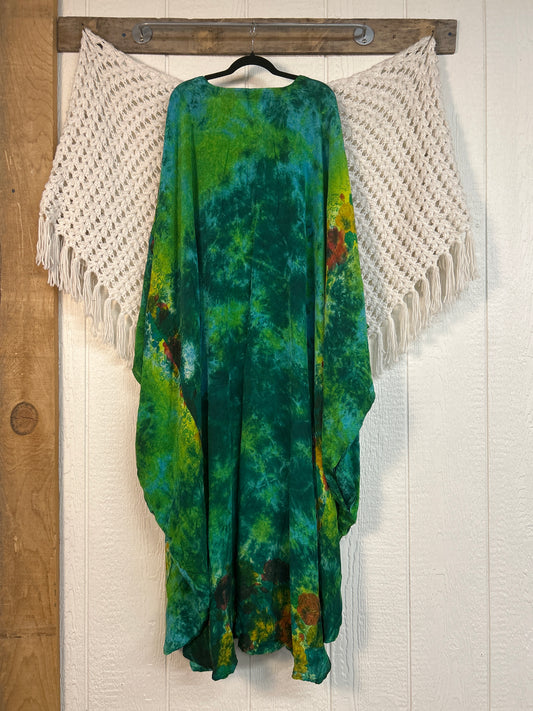 Crepe Sari Bowie Muu Dress 0826 135