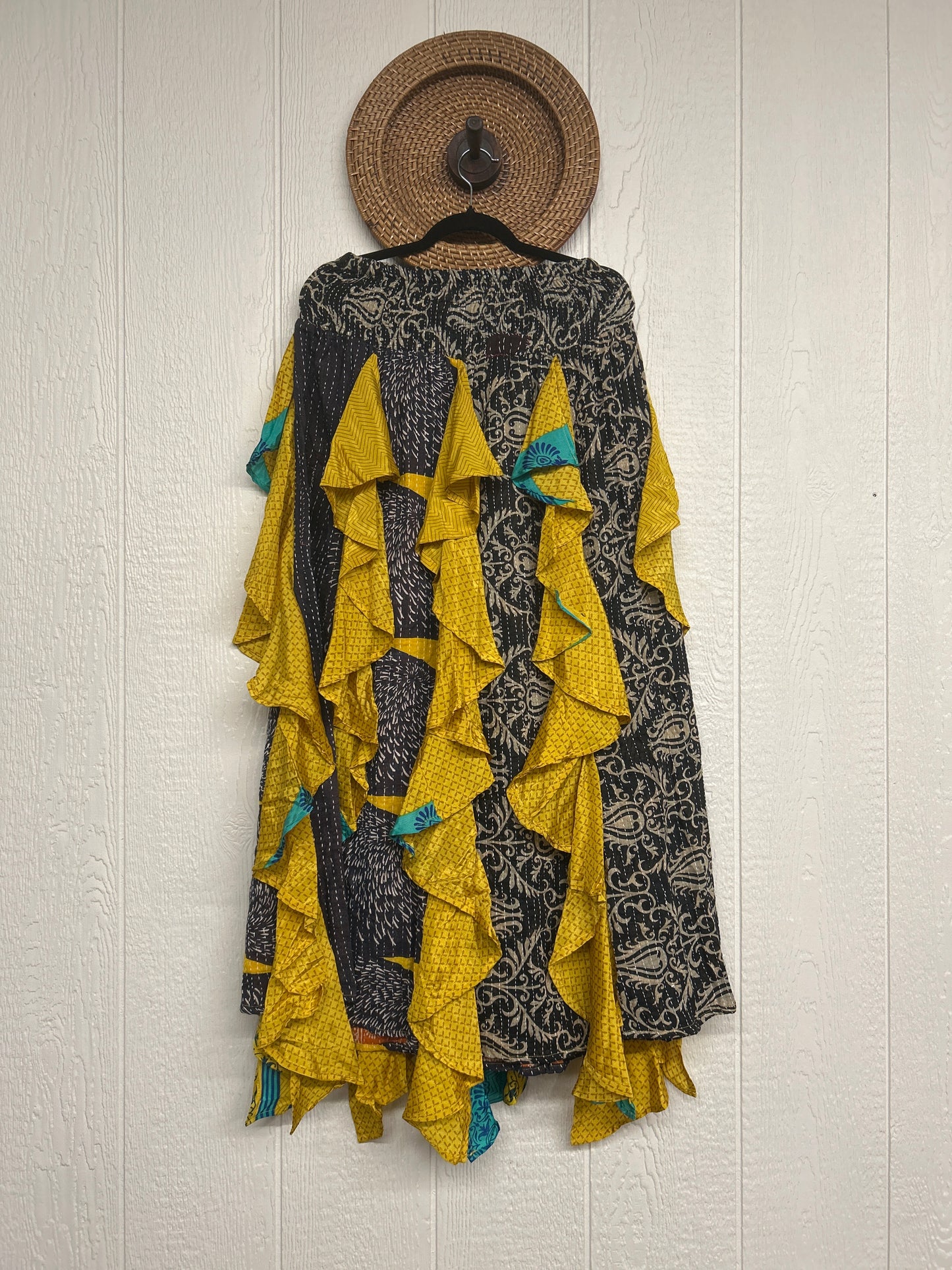 Pareo Kantha Willow Maxi Skirt 0826 096