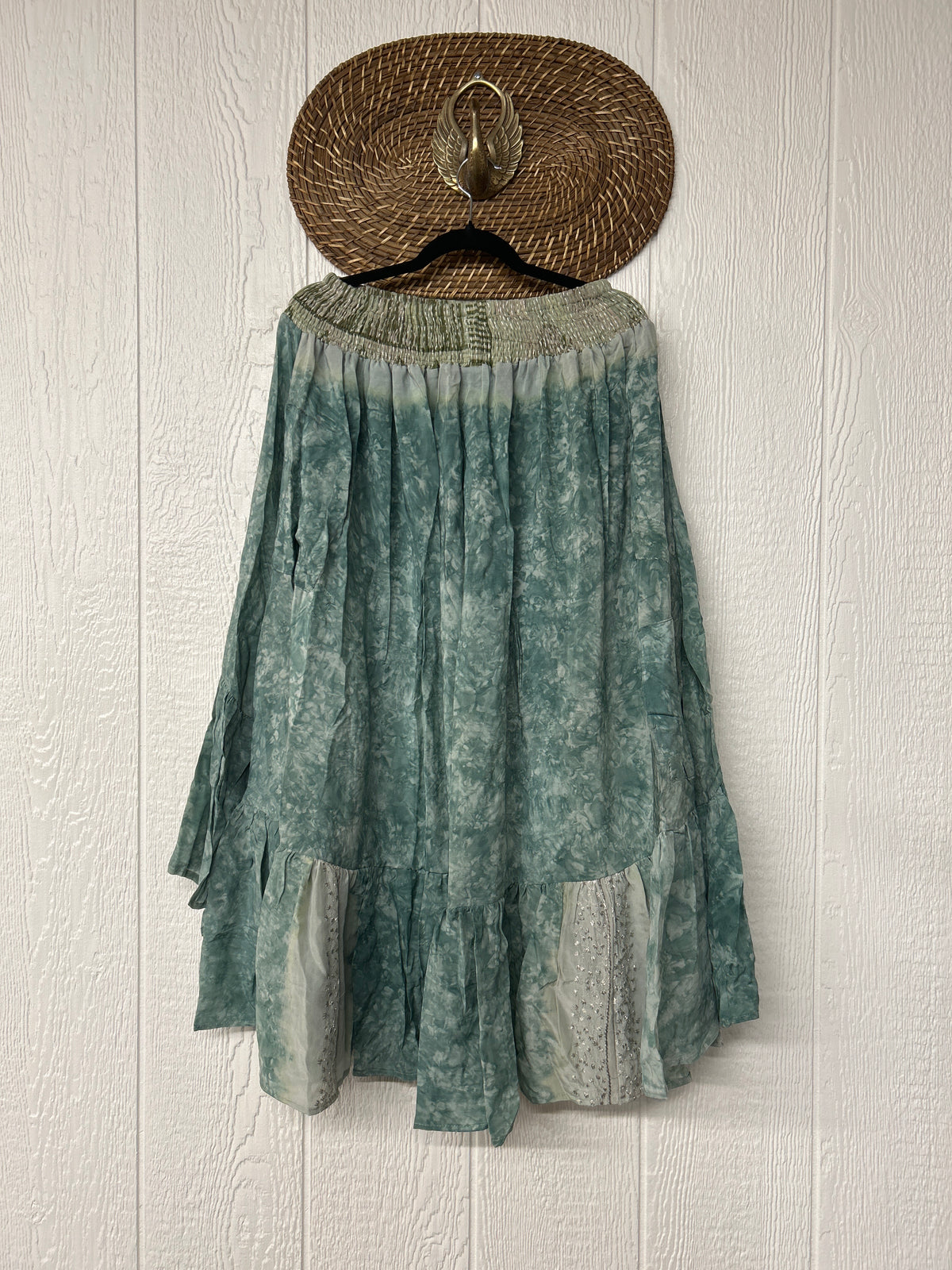 Crepe Sari Dahlia Skirt 1026 130