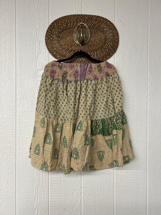 Pareo Kantha Meadow Skirt 0826 257