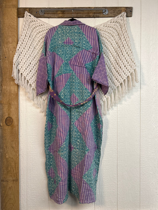 Pareo Kantha Gravity Duster Dress 0226 107