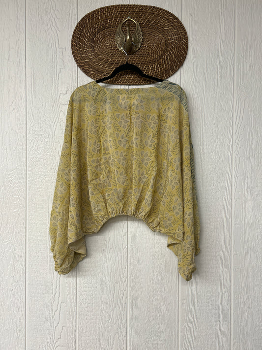 Crepe Sari Luna Crop Top 0126 175