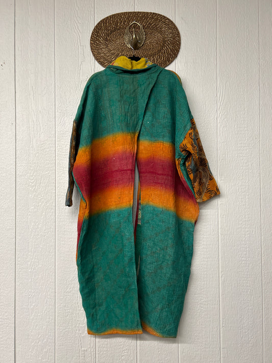 Fine Kantha Cowl Split Pullover 1225 076