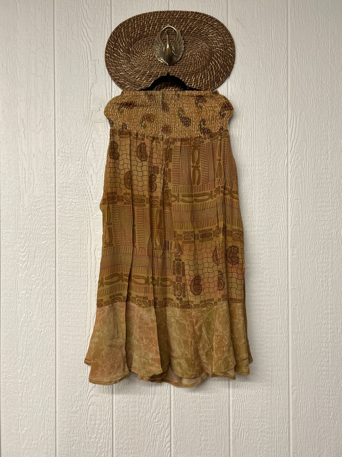 Crepe Sari Inner Peace Wrap Skirt 0626 035