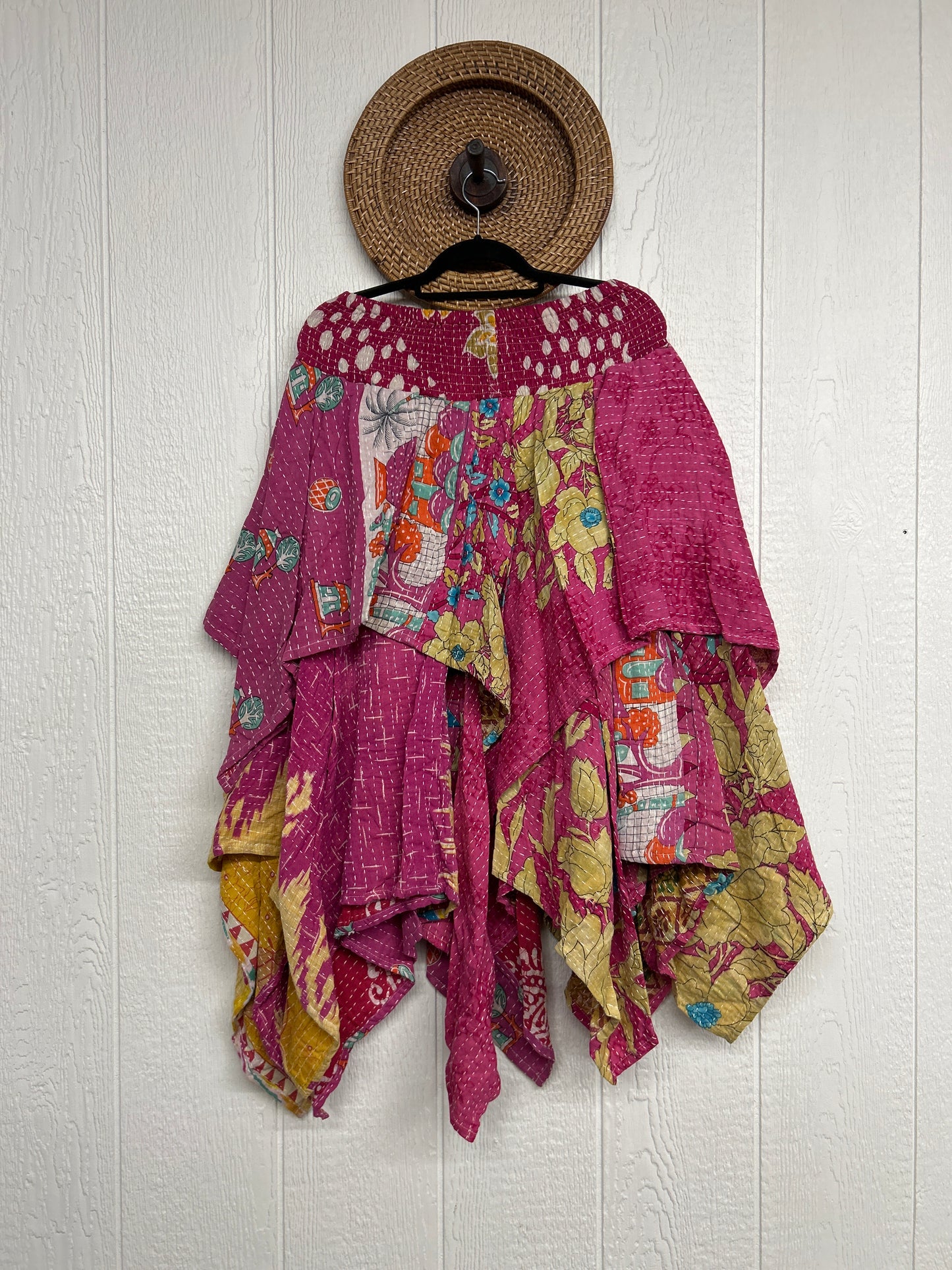 Pareo Kantha Pixie Skirt 0426 081