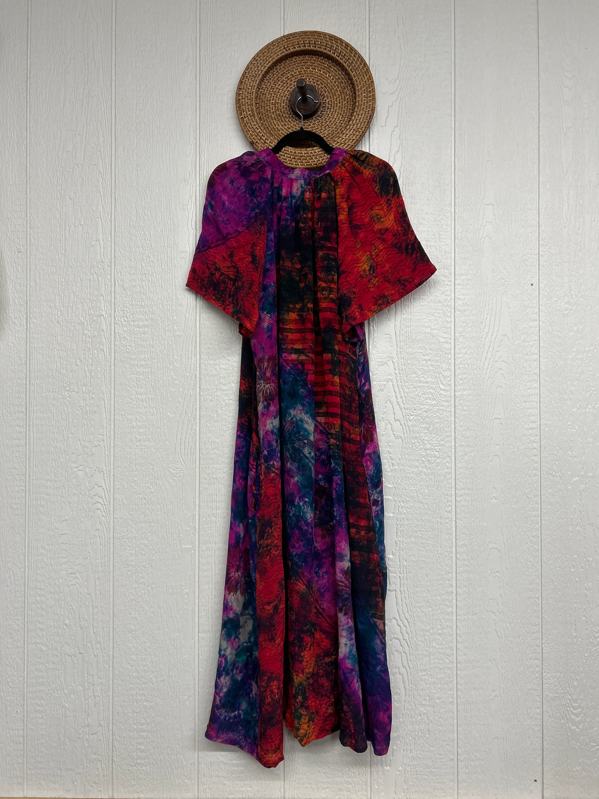 Crepe Sari Summer Woodstock Duster 0626 140