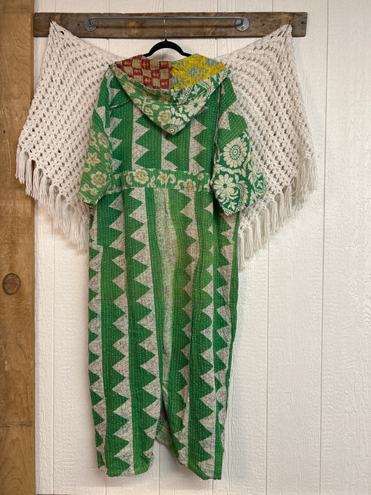 Kantha Zen Hoodie Jumpsuit 0925 171
