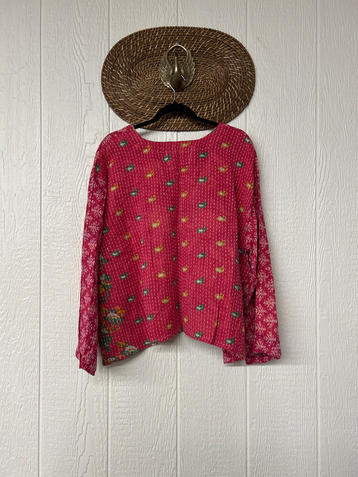 Pareo Kantha Wanderer Pocket Crop Top 0226 242