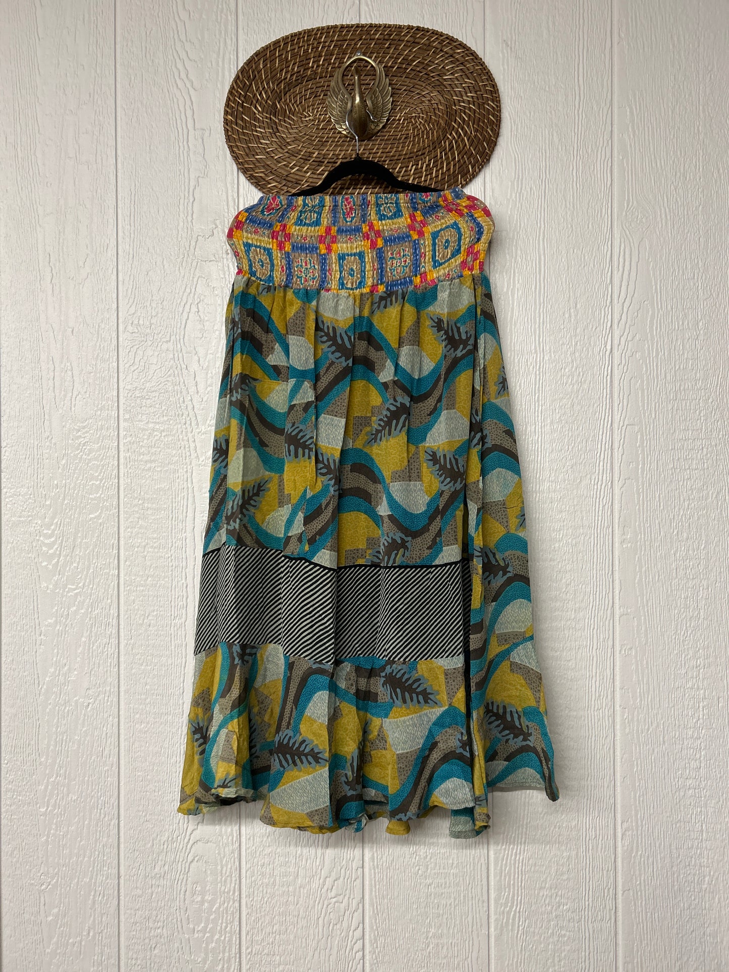 Crepe Sari Inner Peace Wrap Skirt 0626 150