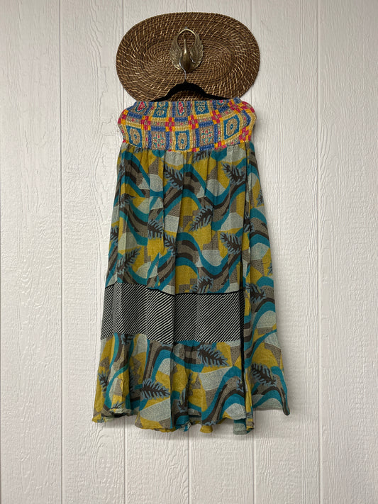 Crepe Sari Inner Peace Wrap Skirt 0626 150